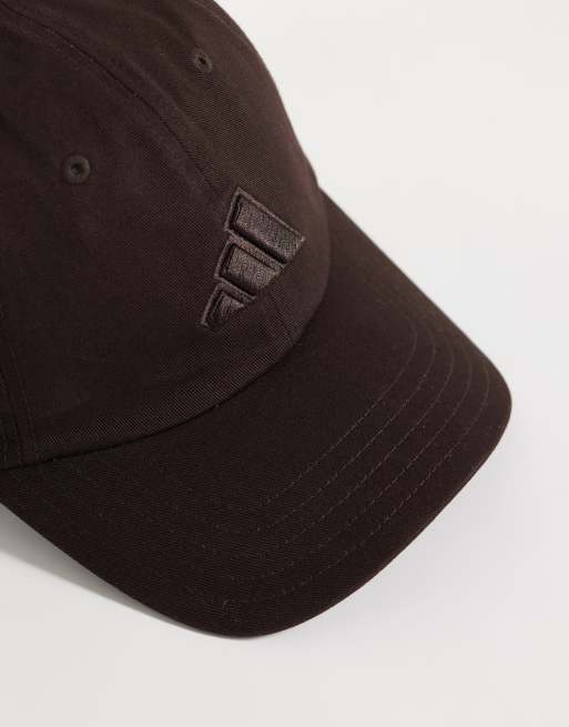 adidas czapka treningowa dad cap w kolorze coffee brown, 3 z 3