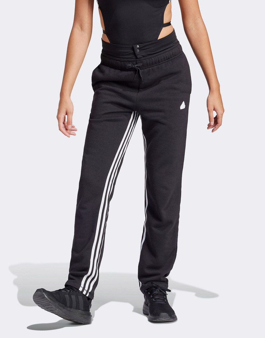 adidas Dance French terry pants in black