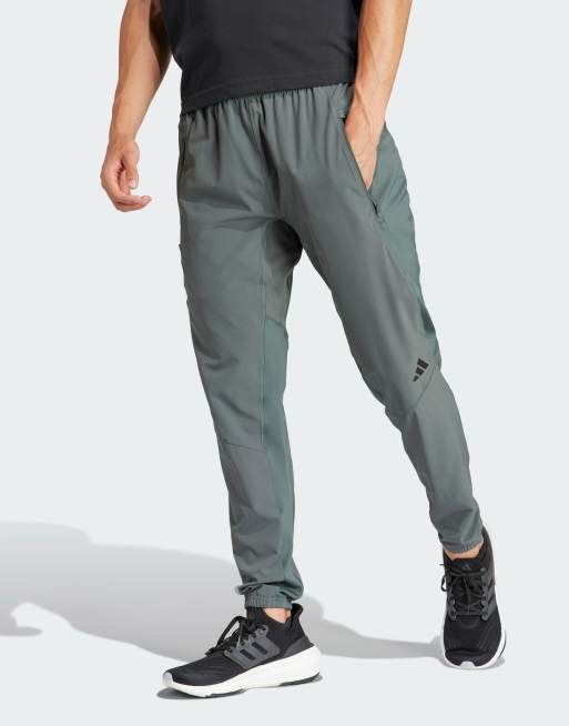 adidas Designed for Training Workout Pants - Green, Men's Training