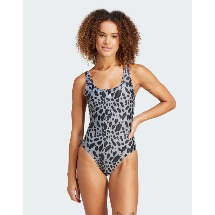 Adidas black core essential swimsuit hotsell