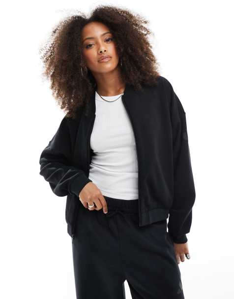 adidas - Essentials - Bomber moderne à logo - Noir - view 1