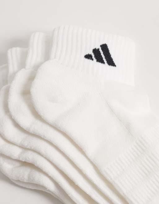 adidas - Essentials - Confezione da 6 paia di calzini ammortizzati, 3 di 3