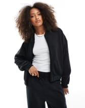 【Adidasコリア】 Essentials Contemporary Logo Bomber Jacket Shop adidas Women's Essentials Contemporary Logo Bomber