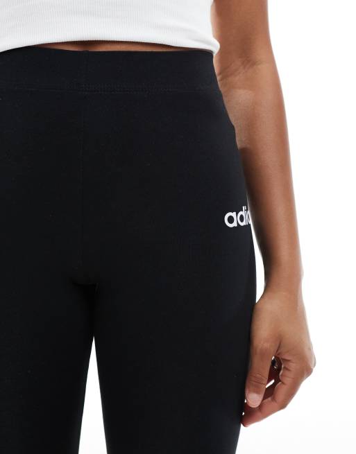 adidas Essentials cotton leggings in black, 4 of 5