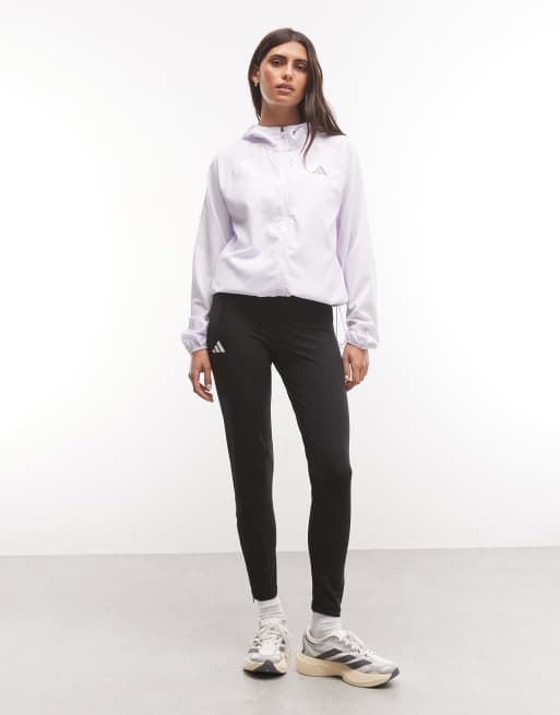 adidas Essentials hardloopjack in paars, 2 van 4