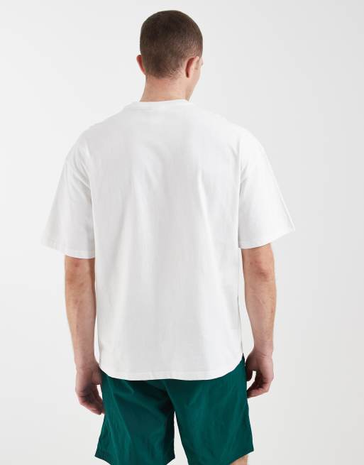 adidas Essentials trefoil t-shirt in white, 5 of 5