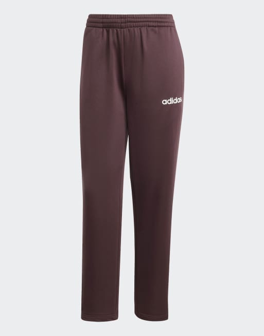 adidas - Essentials - Tuta sportiva color argilla caldo con logo lineare