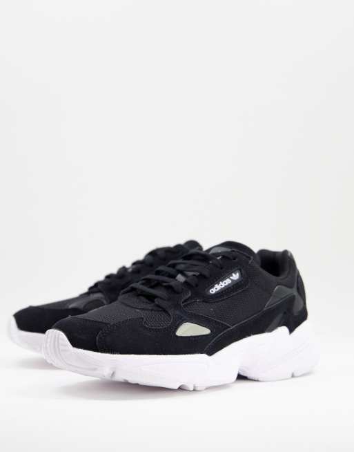 Adidas falcon noir et blanc new arrivals