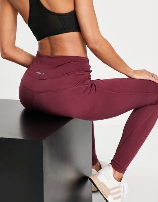 wine adidas leggings