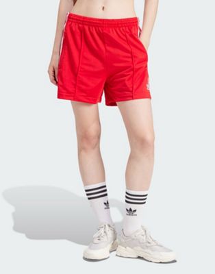 adidas Firebird Shorts in Red - ASOS Price Checker