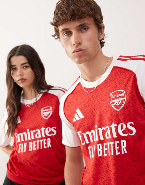 adidas Fodbold - Arsenal 25/26 Home - Rød og hvid fodboldtrøje - view 1