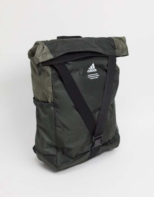 Adidas fold over on sale backpack