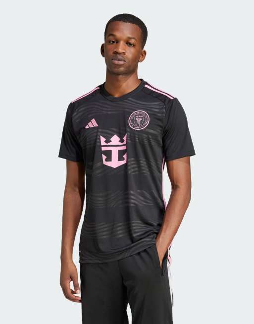 adidas Football - 23/24 Inter Miami Away - Sort fodboldtrøje med udebane-design
