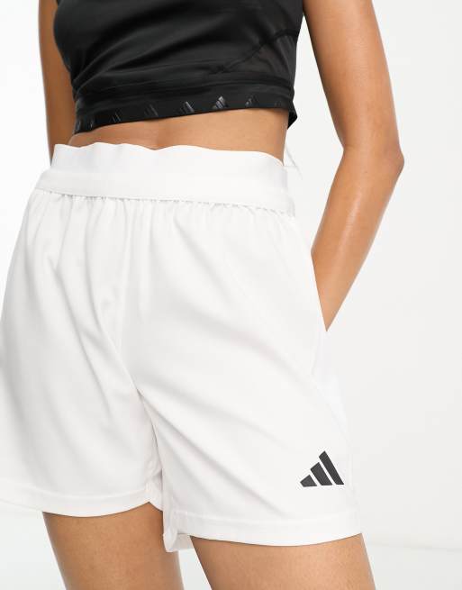 White adidas store shorts womens