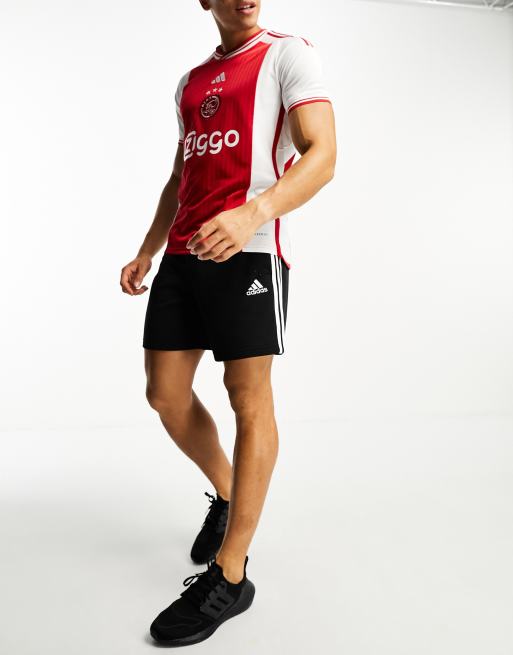 adidas Football - AFC Ajax 23/24 - Maglia home rossa e bianca, 3 di 4