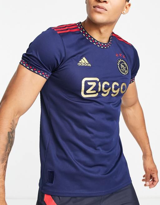 adidas Football – Ajax 2022/23 Away – Marinblå skjorta