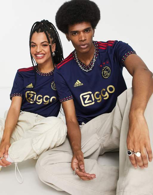 adidas Football Ajax 2022/23 unisex Away shirt in navy