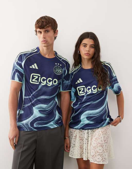 adidas Football – Ajax 25/26 – Auswärtstrikot in Blau, 4 von 4