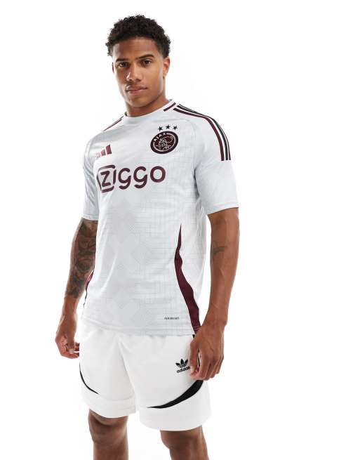 adidas Football – Ajax Amsterdam 24/25 – Drittes Trikot in Grau, 3 von 4