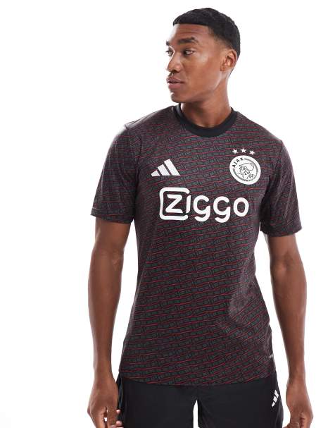adidas Football - Ajax Amsterdam - Maillot d'avant-match - Noir - view 1