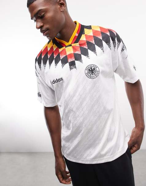 adidas Football - Allemagne 94 - Maillot rétro à imprimé - Blanc - view 1