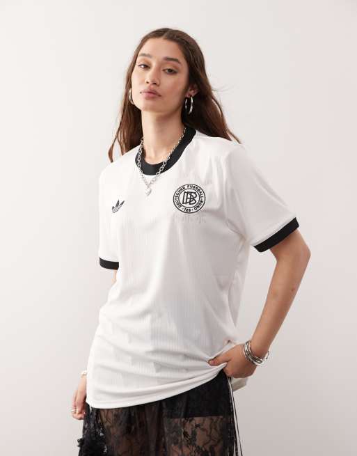 adidas Football - Anniversary Germany 2025 - Hvid T-shirt