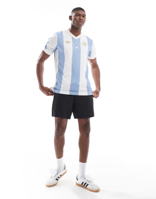 adidas Football Argentina 2025 50th Anniversary Jersey in blue, 3 of 4