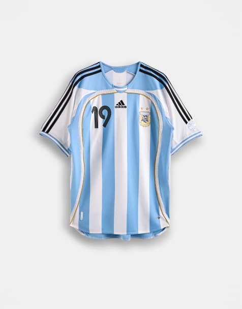 adidas Football Argentina hjemme-Messi-trøje 2006 i blå - view 1