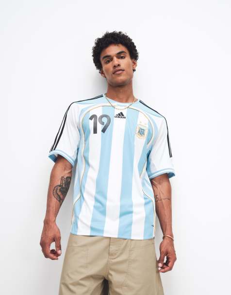adidas Football – Argentina Home 2006 – Niebieski T-shirt z nazwiskiem Messi - view 1