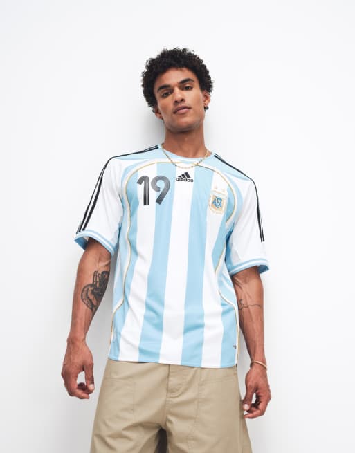 adidas Football Argentina Home Messi Jersey 2006 in blue, 6 of 6