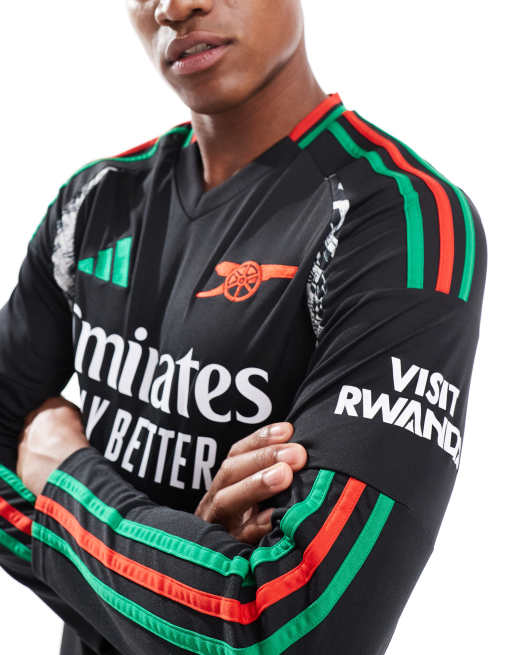 Maillot Arsenal Adidas Manches Longues - Taille S | Occasion Bon état Pour Supporter