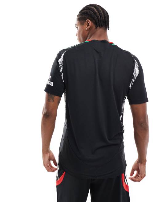 adidas Football Arsenal 24/25 away authentic jersey in black, 3 of 4