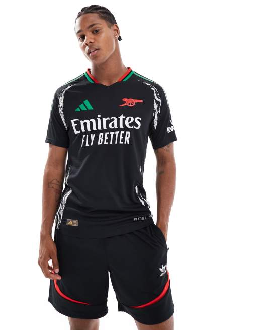 adidas Football - Arsenal 24/25 - Sort og autentisk udebanetrøje
