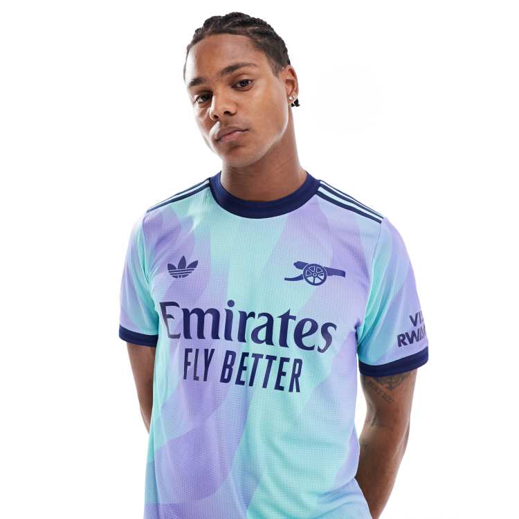 adidas Football Arsenal 24/25 Third Authentic jersey in blue | ASOS