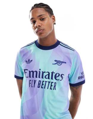 adidas Football – Arsenal 24/25 Third Authentic – Trikot in Blau - view 1
