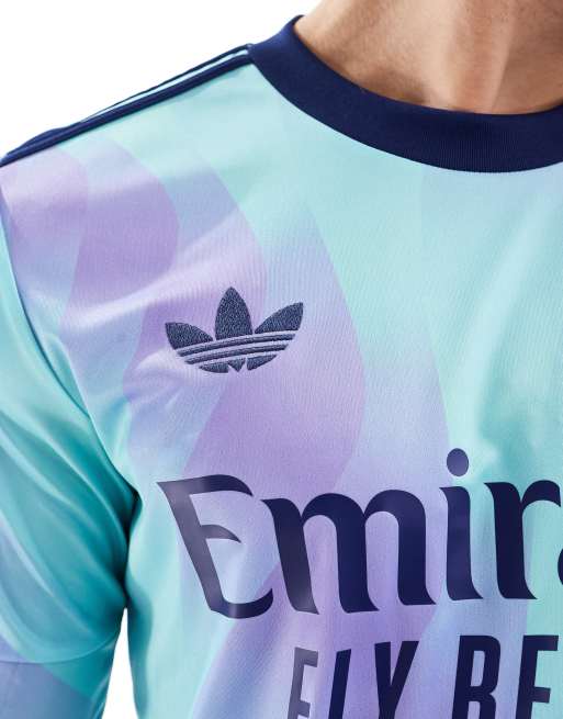 adidas Football - Arsenal 24/25 Third - Langærmet og blå trøje, 2 af 4