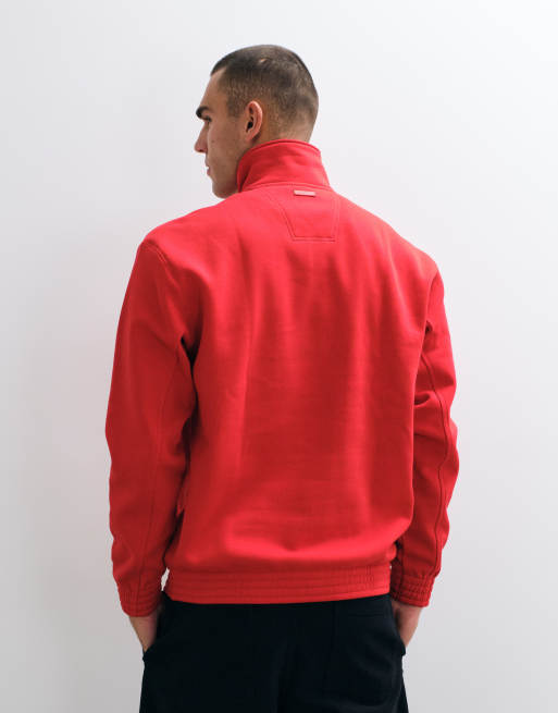 adidas Football Arsenal 26/27 EQT half zip top in red, 4 of 5