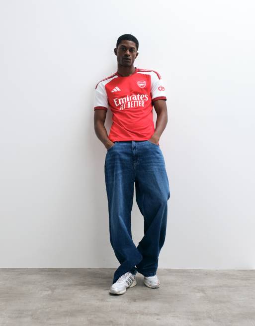 adidas Football Arsenal 26/27 Heimtrikot in Rot und Weiß, 3 von 5