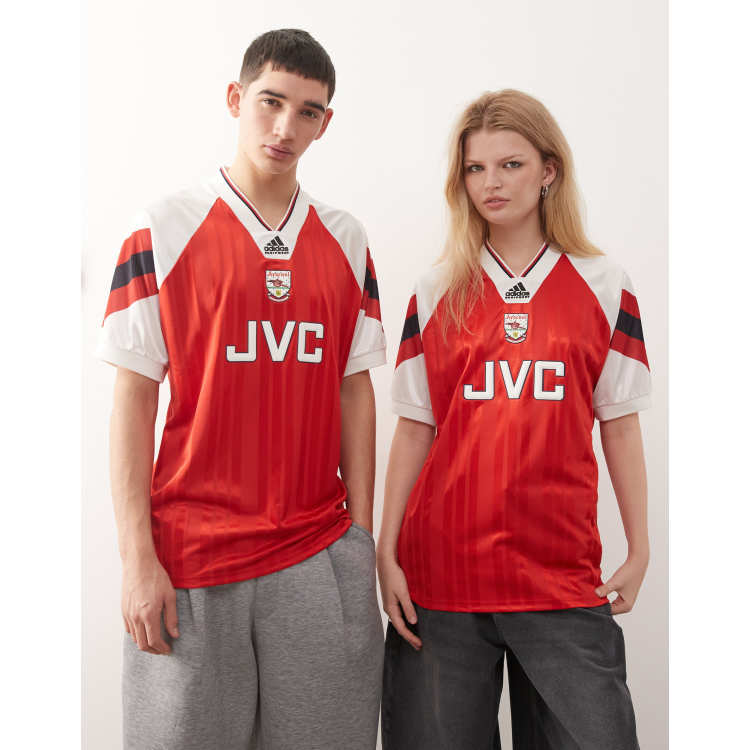 adidas Football Arsenal bring back 92/94 home shirt in red | ASOS