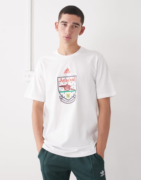 adidas Football Arsenal bring back 92/94 t-shirt in white