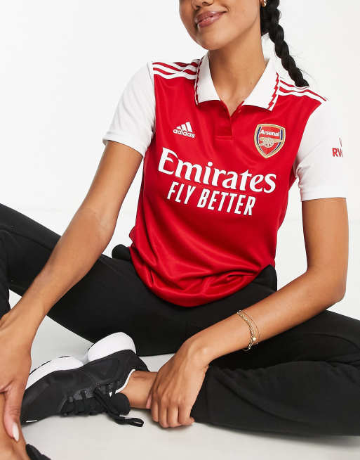 adidas Football Arsenal FC 2022/23 Home Maglia da donna rossa