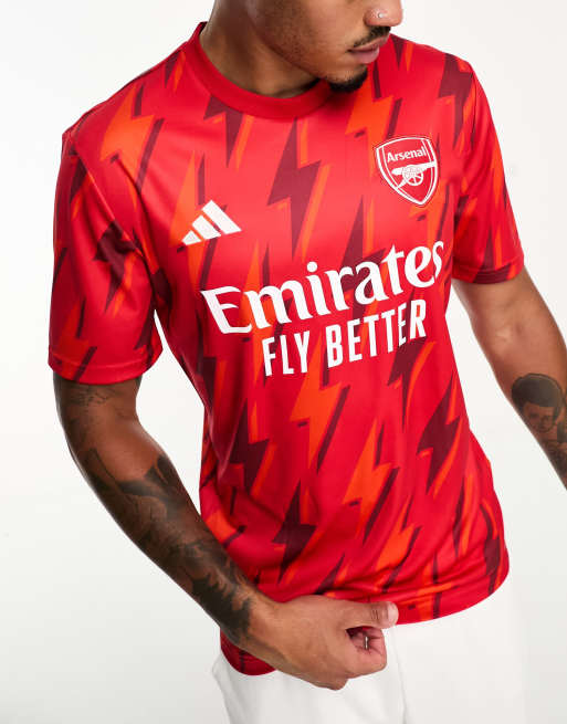 Red adidas Arsenal FC 2023/24 Home Shirt Women's