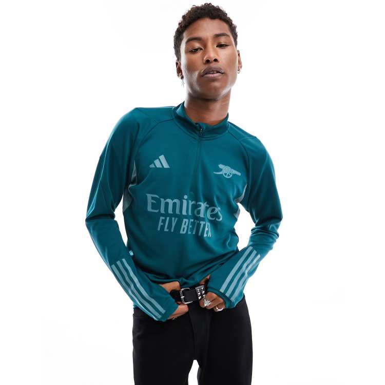 adidas Football Arsenal FC 2023 24 training half zip sweat in