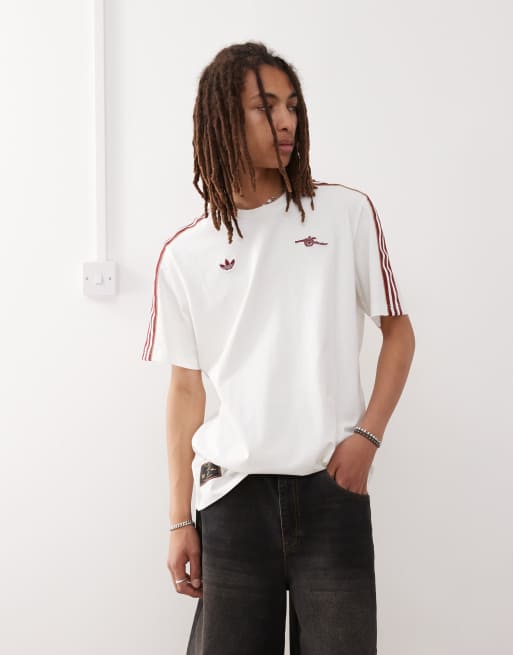 adidas Football – Arsenal FC – Biały T-shirt z logo