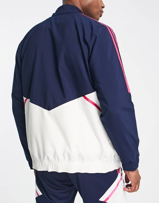 adidas Football Arsenal FC track jacket in navy | ASOS