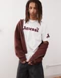 [adidas performance] adidas Football Arsenal graphic t-shirt in white L white