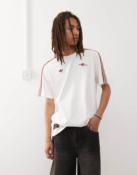 adidas Football Arsenal icon t-shirt in white - view 1
