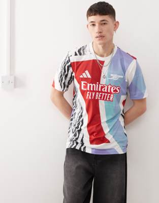 Maillot Arsenal FC – N°23, Rouge Et Blanc, Unisexe, Taille L (occasion)