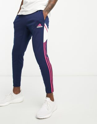 adidas Football Arsenal training trackies in navy - ASOS Price Checker