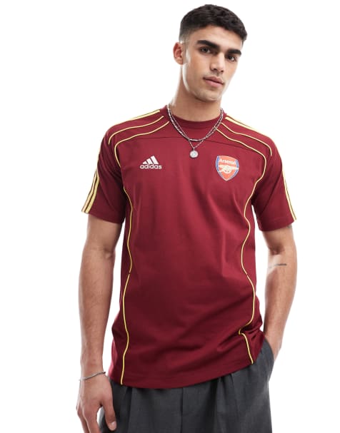 adidas Football - Arsenal Urban Purist - Bordeaux og gul T-shirt - view 1